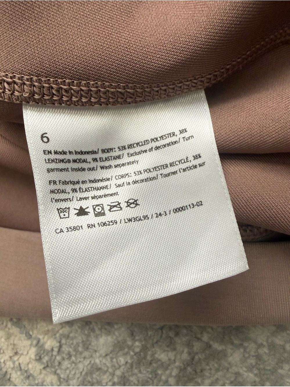 Lululemon Softstreme Perfectly Oversized Cropped Crew Taupetastic (NWT) - Picture 8 of 9